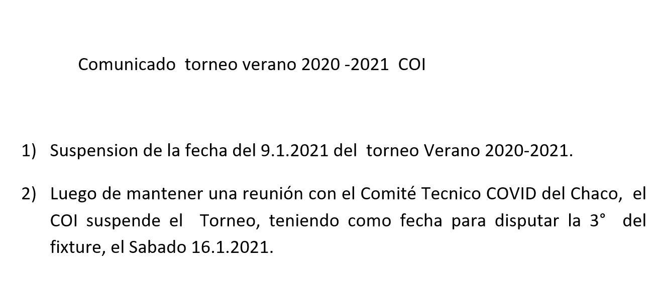 Torneo verano 2020 -2021